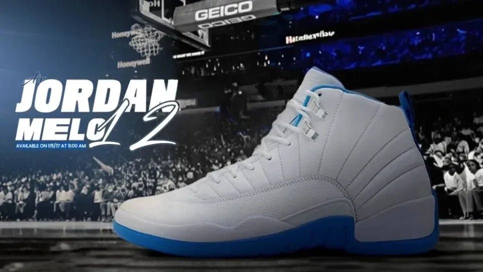 Air Jordan 12 “Melo” Finally Drops—A 2003 Rookie Legend Returns in 2025 - Tops and Bottoms USA