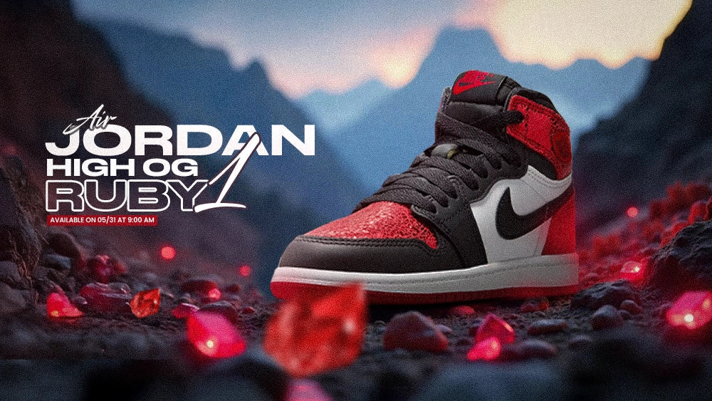 Air Jordan 1 Retro High OG “Ruby”: Crown Jewel of Jordan Brand’s 40th Anniversary