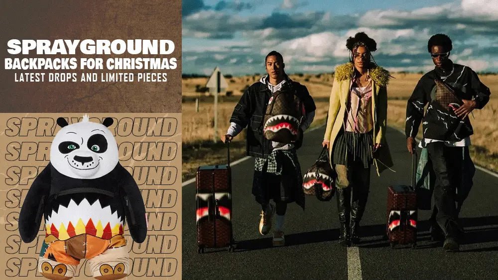 Sprayground Backpacks for Christmas: Latest Drops and Limited Pieces - Tops and Bottoms USA