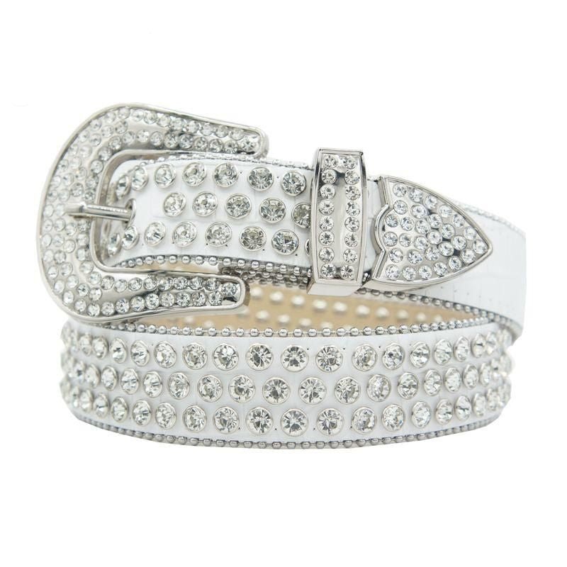 DNA Premium "Ice Crown" Rhinestone Belt DNA Premium - Tops and Bottoms USA