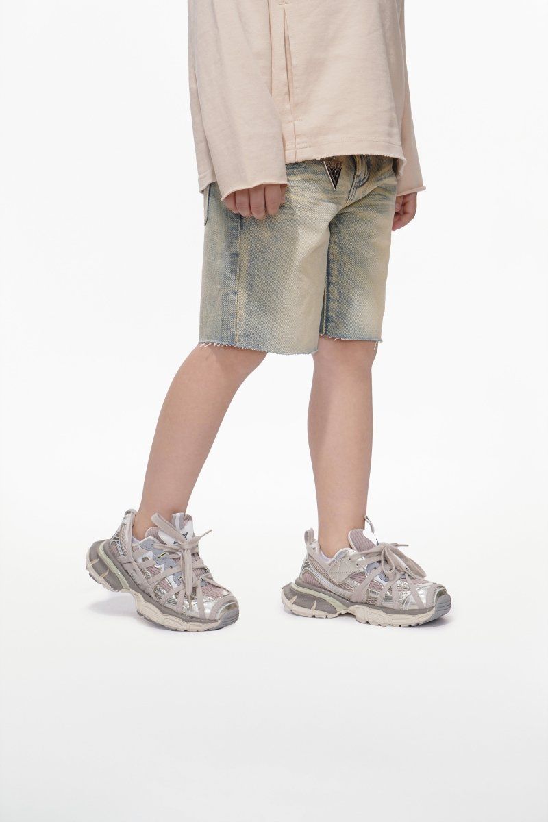 Kid's Denim Vintage Wash Shorts