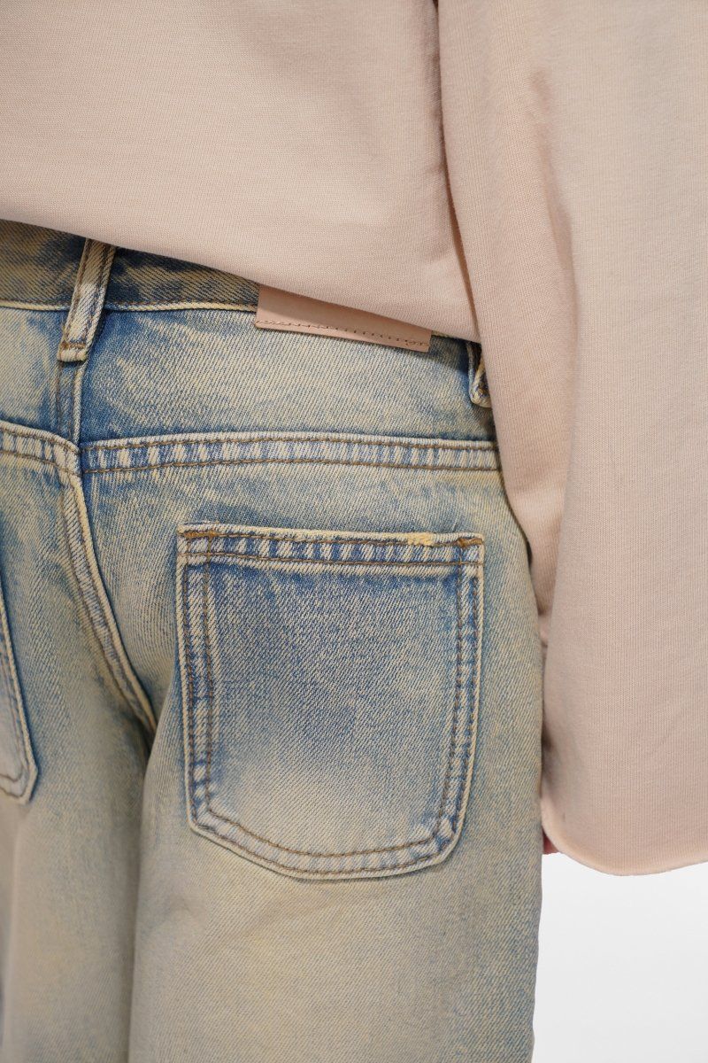 Kid's Denim Vintage Wash Shorts