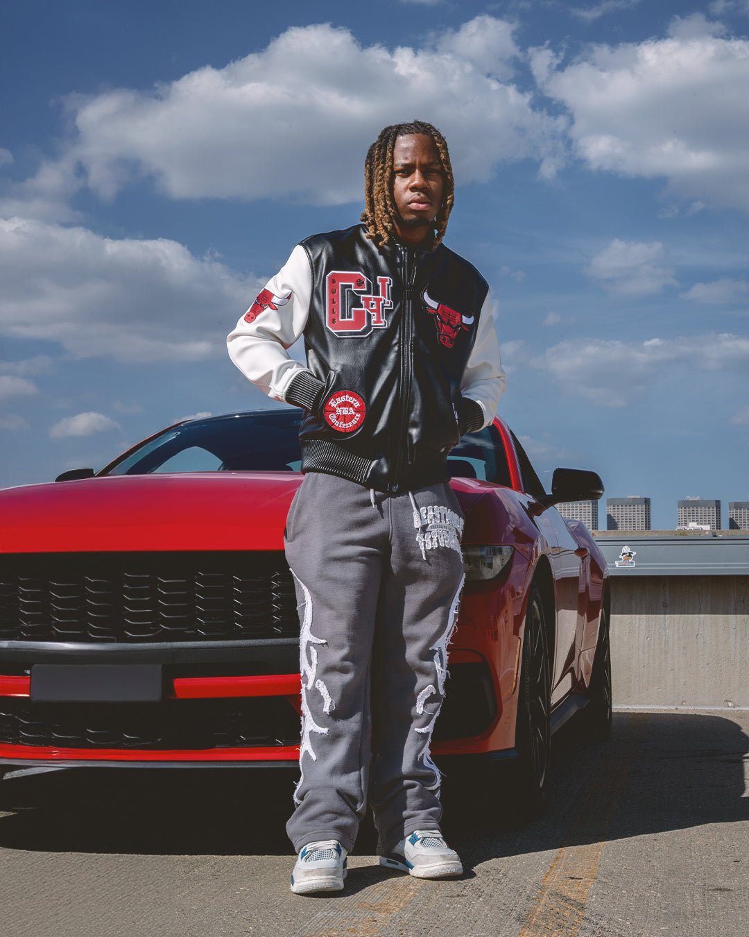 Men's Chicago Bulls Leather Varsity Jacket Pro Standard - Tops and Bottoms USA