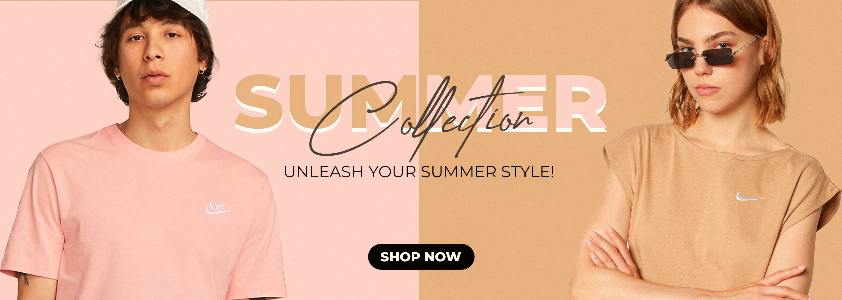 Tops and Bottoms USA summer collection banner