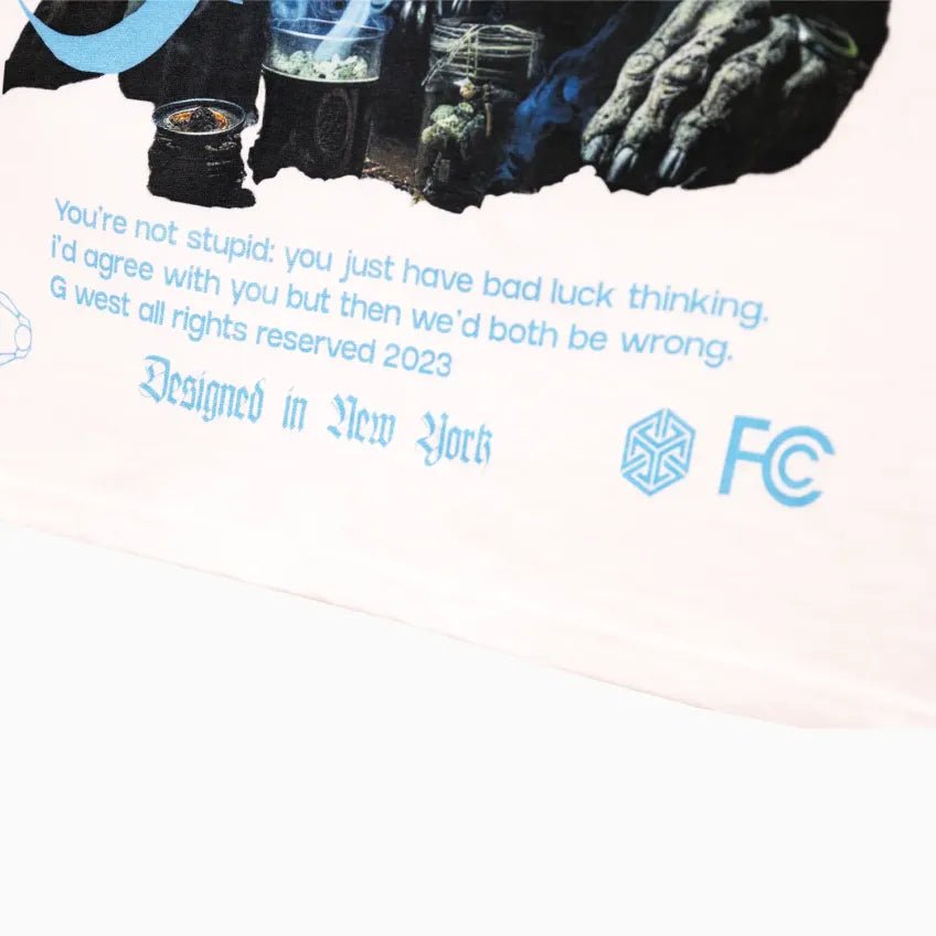 Men's Smoke Skull Life Style T-Shirt G West - Tops and Bottoms USA