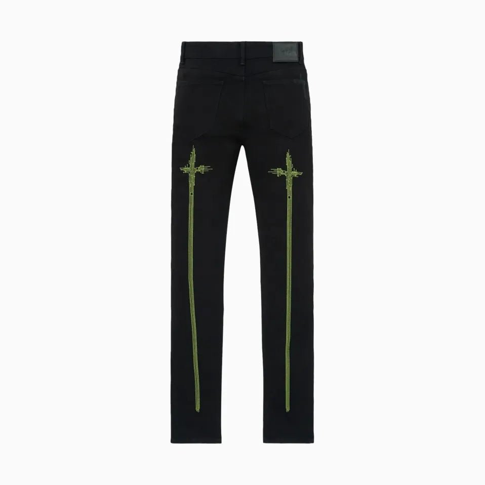 Men's Bryant Digital Cross Denim Jean Pant RTA - Tops and Bottoms USA