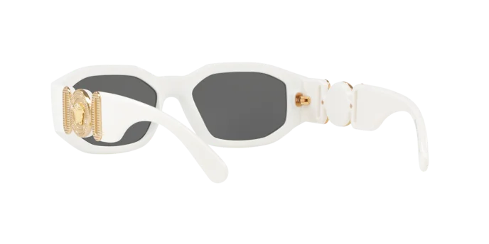 Versace White Dark Grey Sunglasses