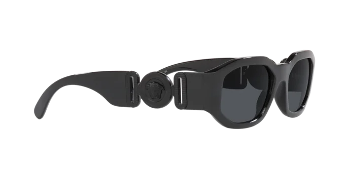 Versace Black Dark Grey Sunglasses