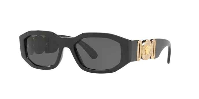 Versace Black Dark Grey Sunglasses