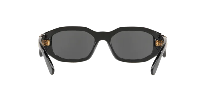 Versace Black Dark Grey Sunglasses