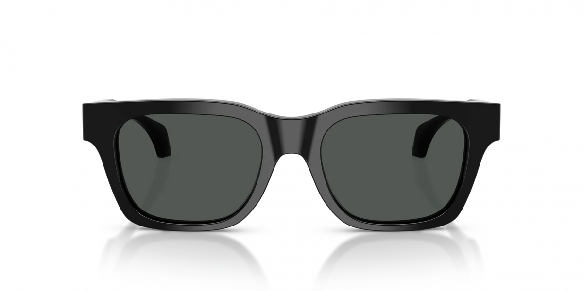 Men's Versace Black Dark Grey Sunglasses