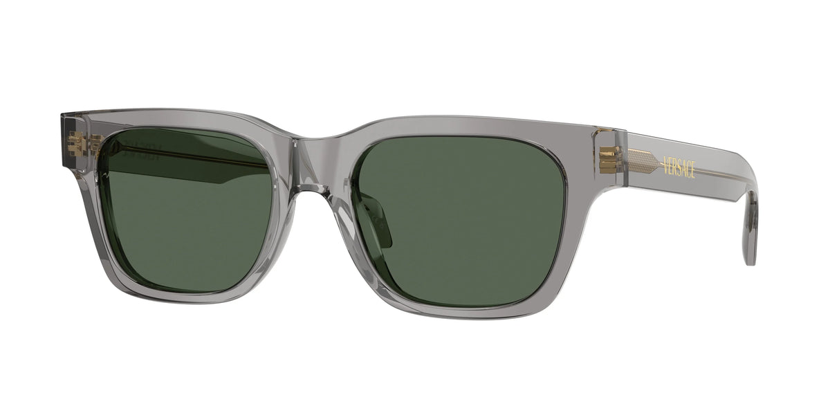 Men's Versace Grey Dark Green Sunglasses