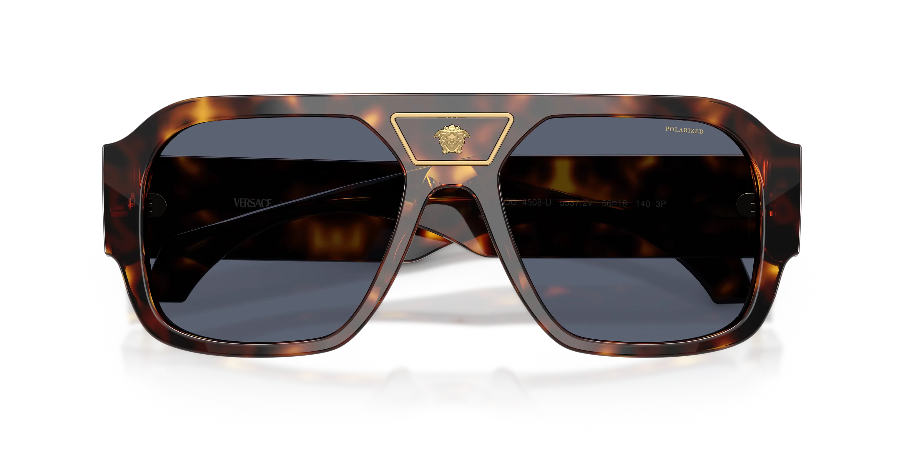 Men's Tortoise Versace Sunglasses