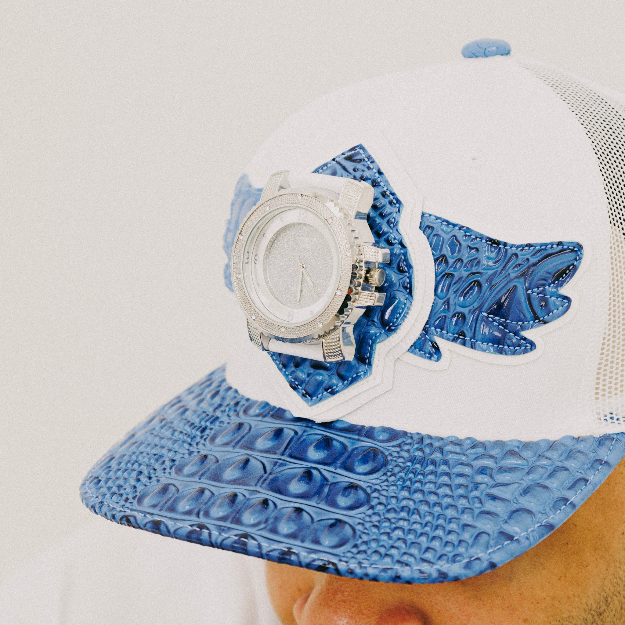 Breyer's Buck 50 Wool Trucker Hat With Leather Visor