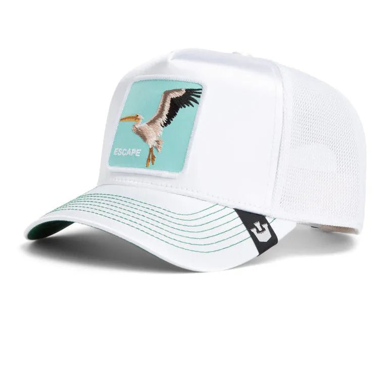 Not Into Yoga Trucker Hat Goorin Bros - Tops and Bottoms USA