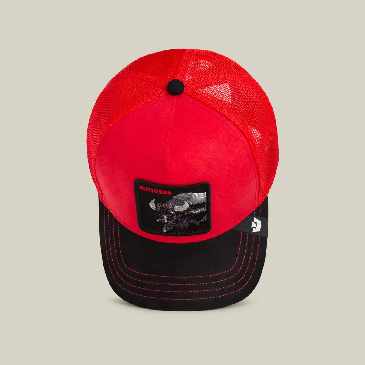 Suede Buffalo Trucker Hat