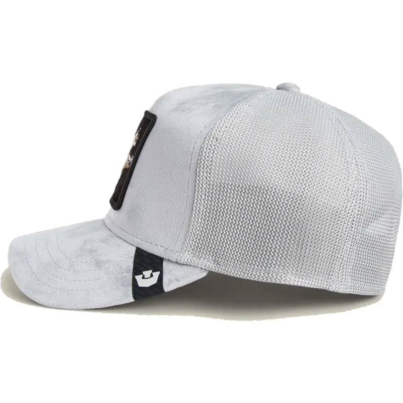 Velour Wolf Trucker Hat