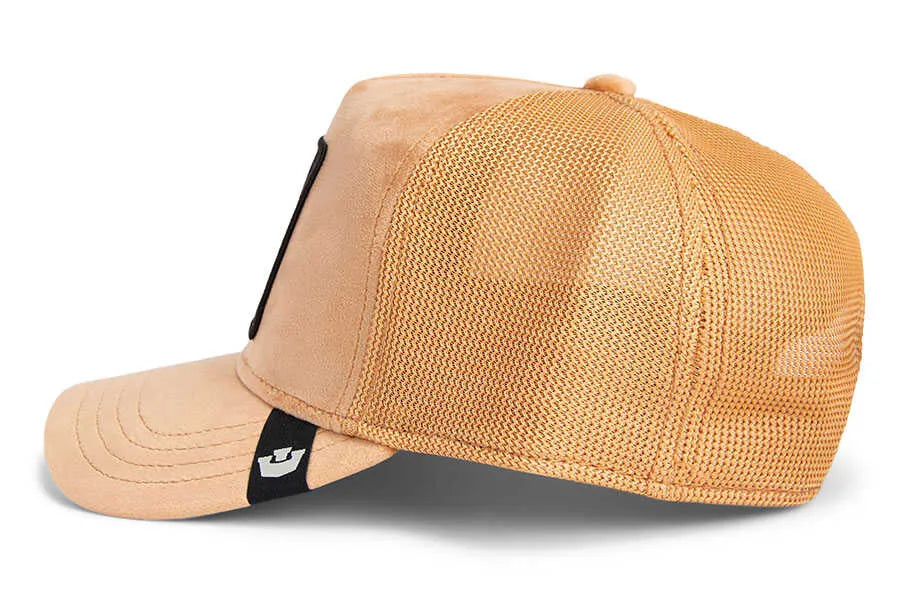 Velour Cheetah Trucker Hat