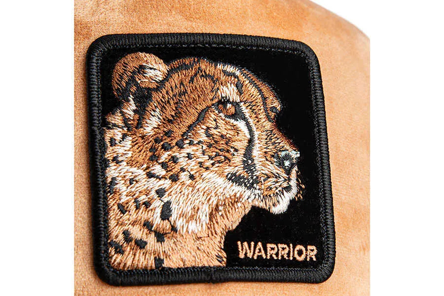 Velour Cheetah Trucker Hat