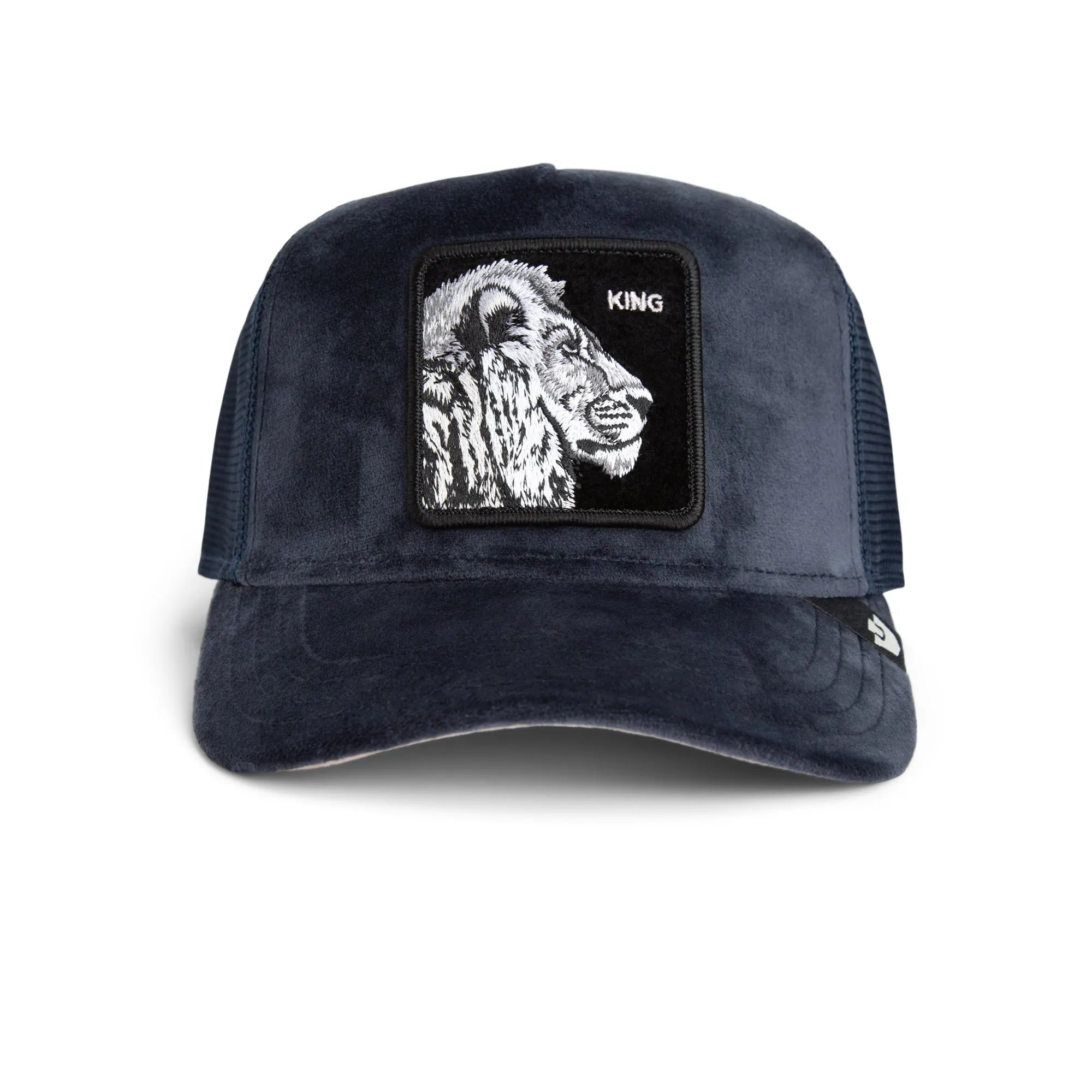 Velour Lion Trucker Hat