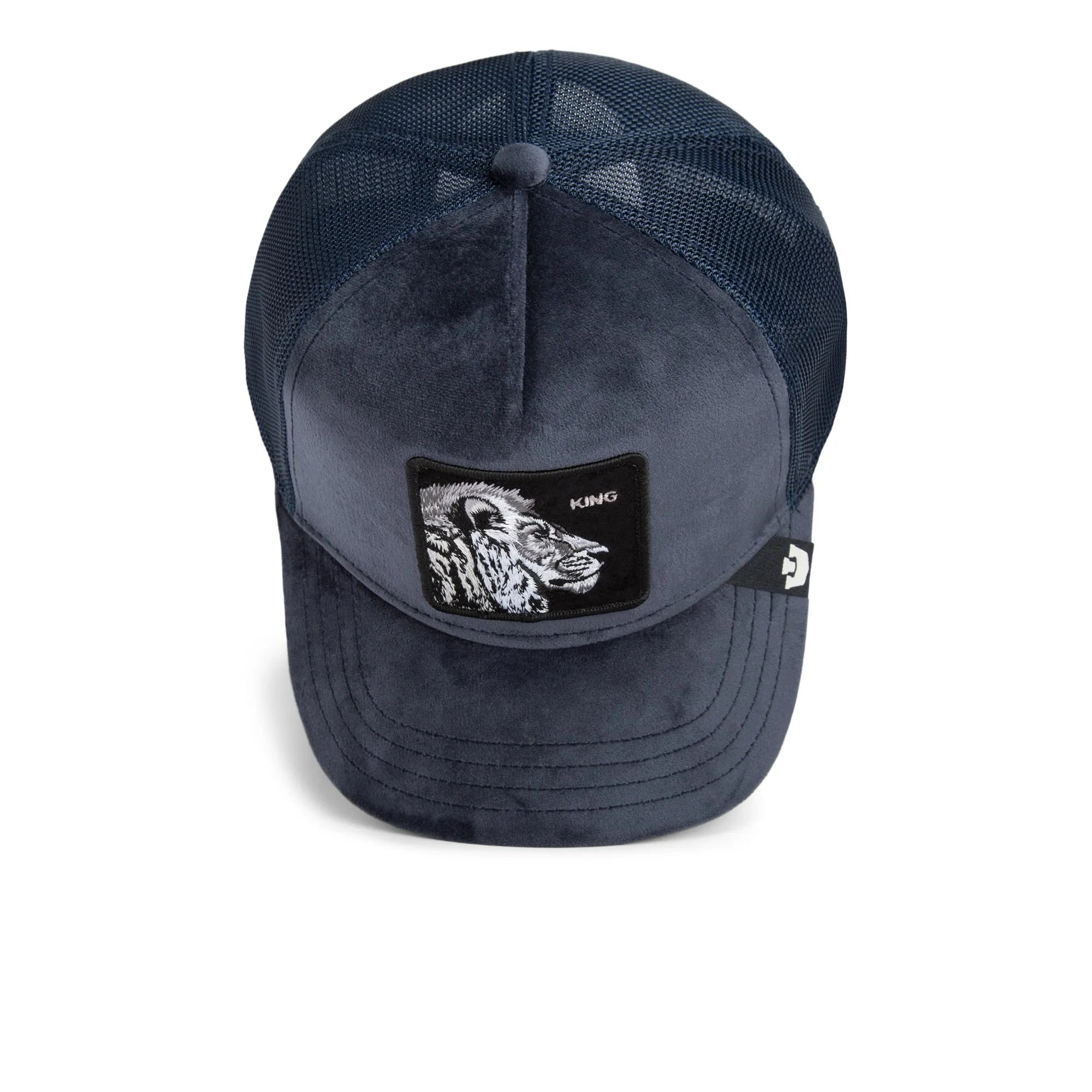 Velour Lion Trucker Hat