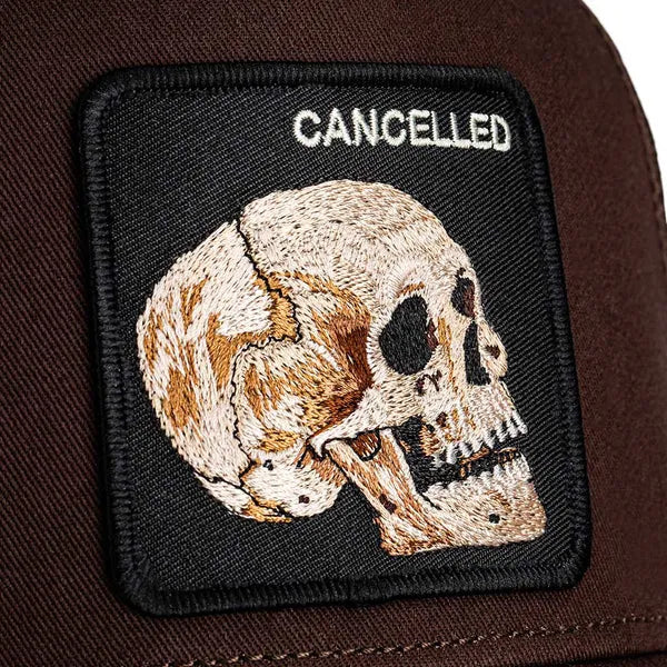The Cancelled Skull Trucker Hat