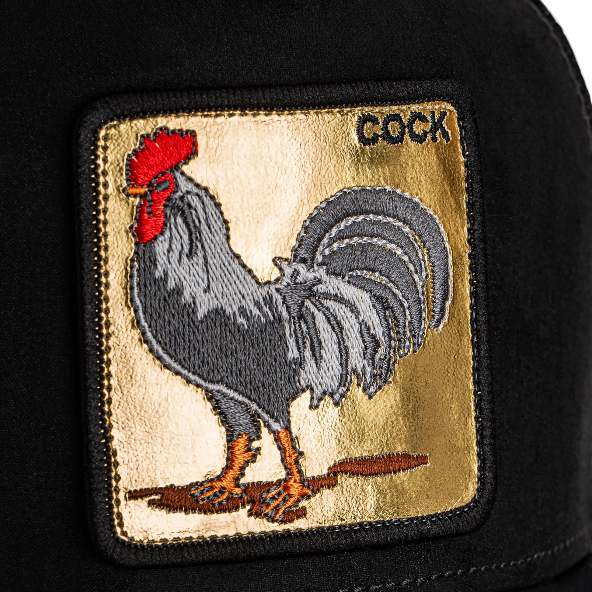 Golden Cock Trucker Hat