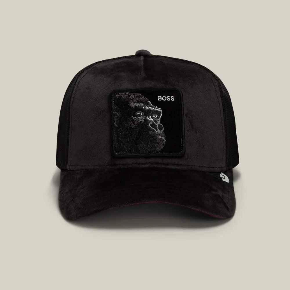 Velour Boss Trucker Hat