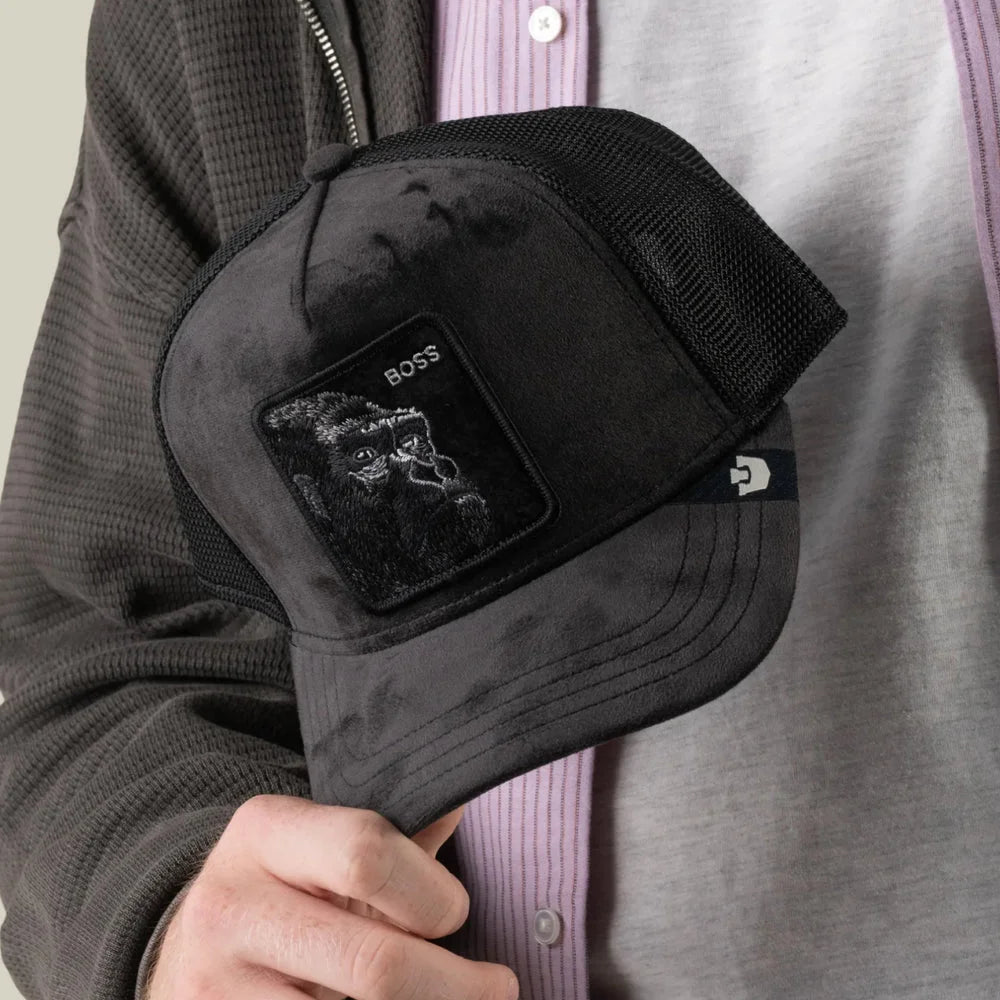 Velour Boss Trucker Hat