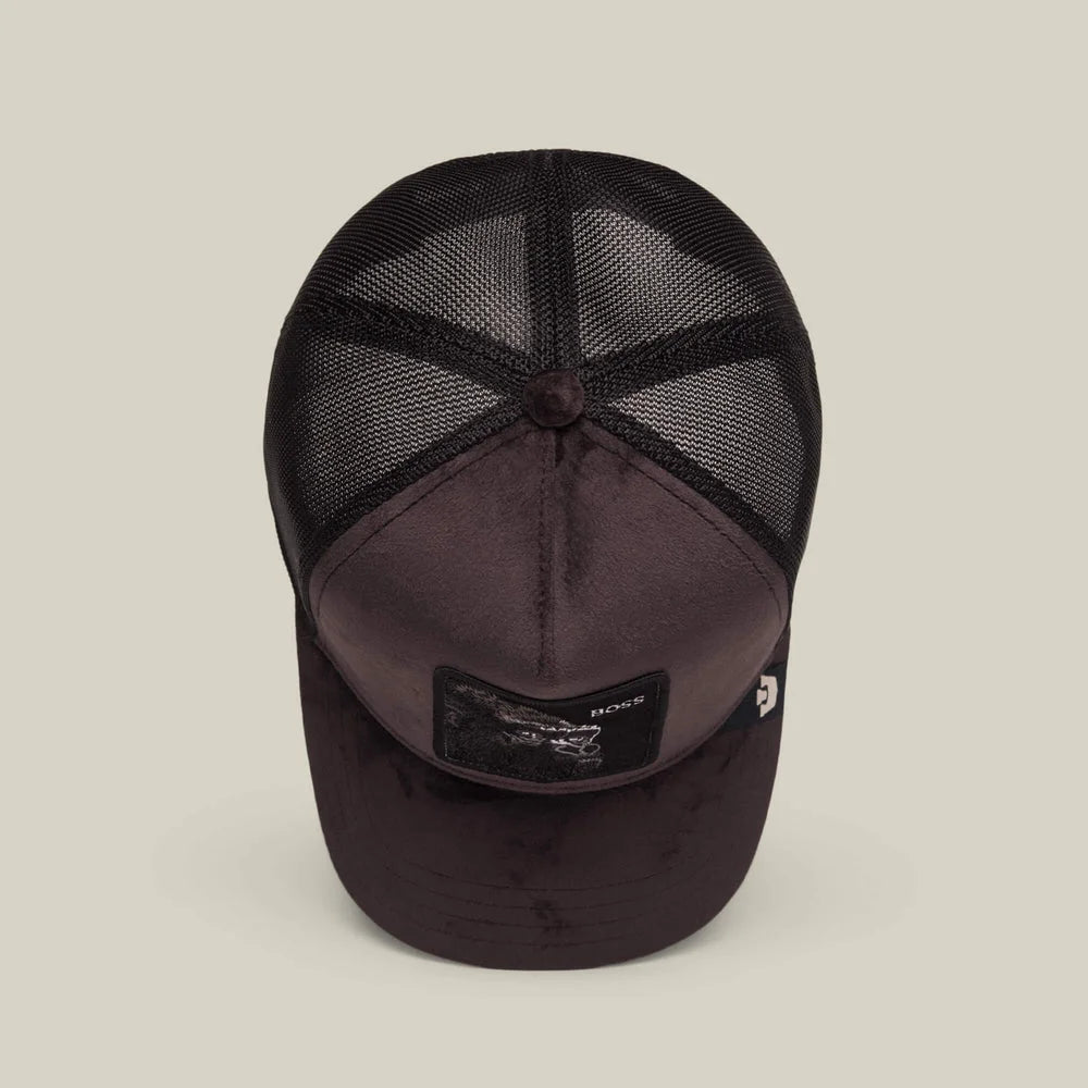 Velour Boss Trucker Hat