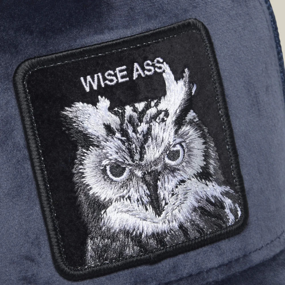 Velour Wise Ass Trucker Hat