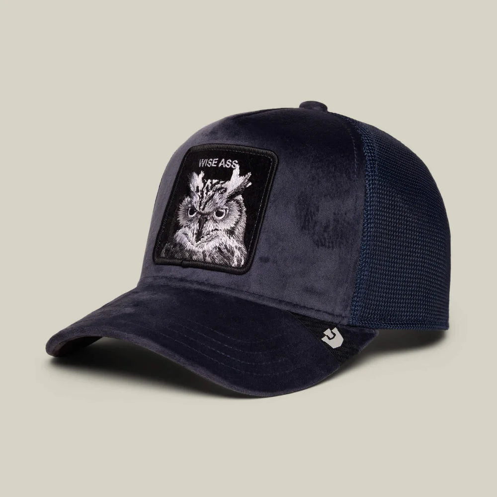 Velour Wise Ass Trucker Hat