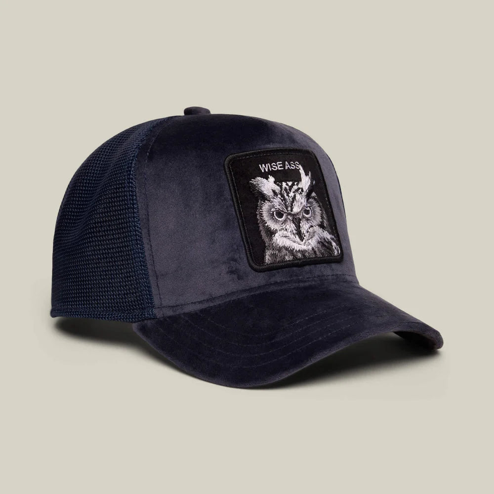 Velour Wise Ass Trucker Hat