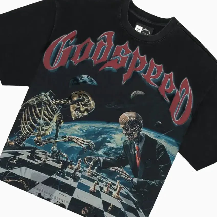 Men's Checkmate T-Shirt Godspeed - Tops and Bottoms USA