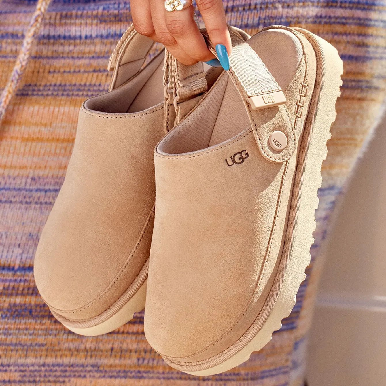 Women's Goldenstar Clog Slides UGG - Tops and Bottoms USA