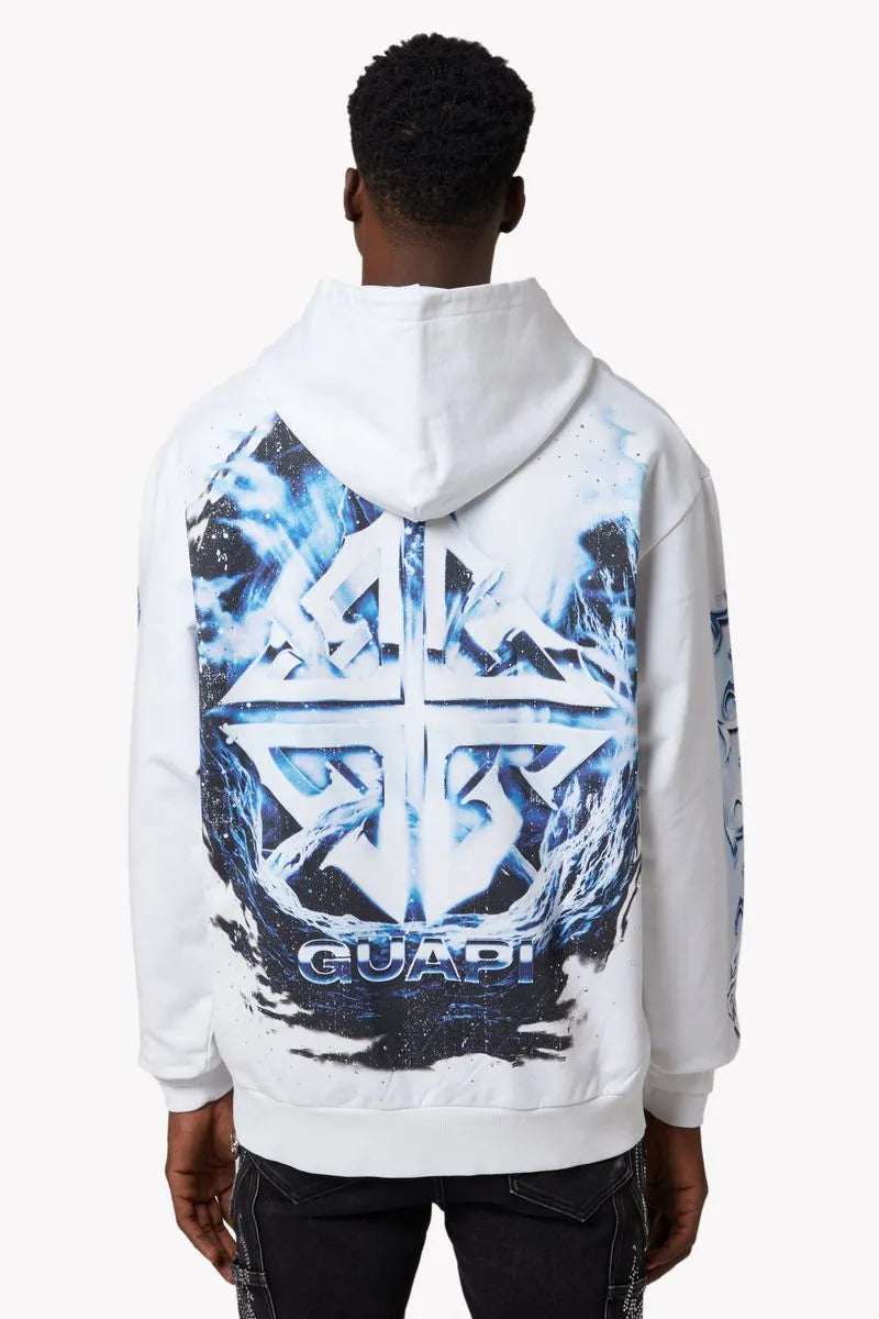 Men's White Heavens Vault Hoodie