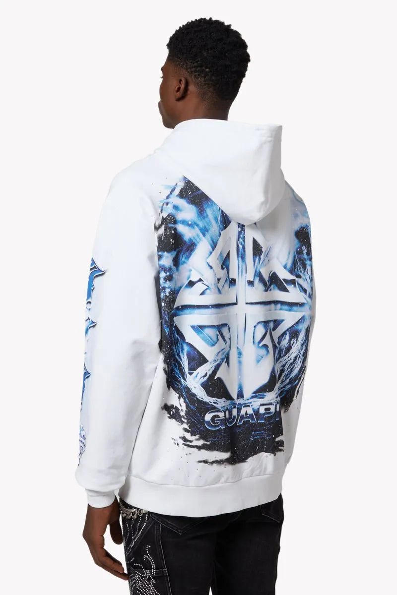 Men's White Heavens Vault Hoodie