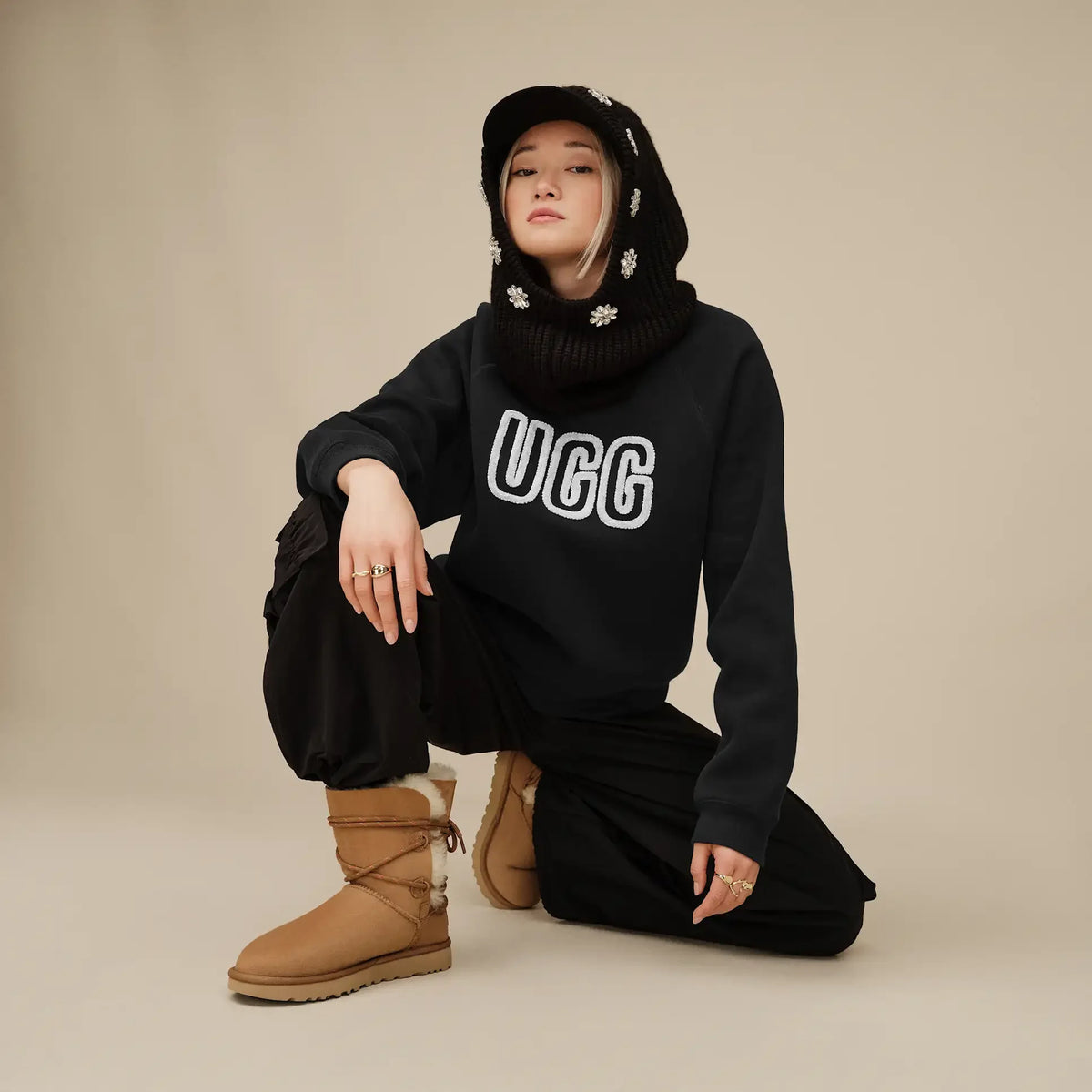 Women's UGG Logo Crewneck Sweatshirt
