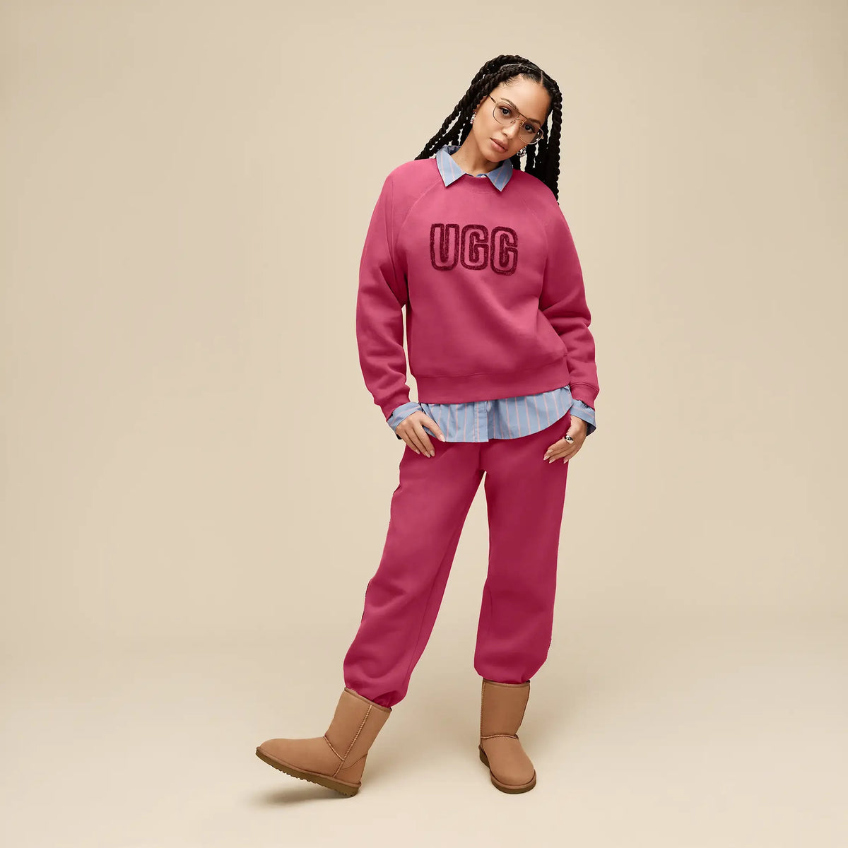 Women's UGG Logo Crewneck Sweatshirt