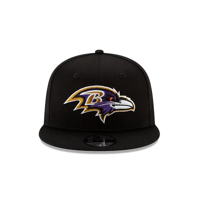 Baltimore Ravens Black NFL 9FIFTY Snapback