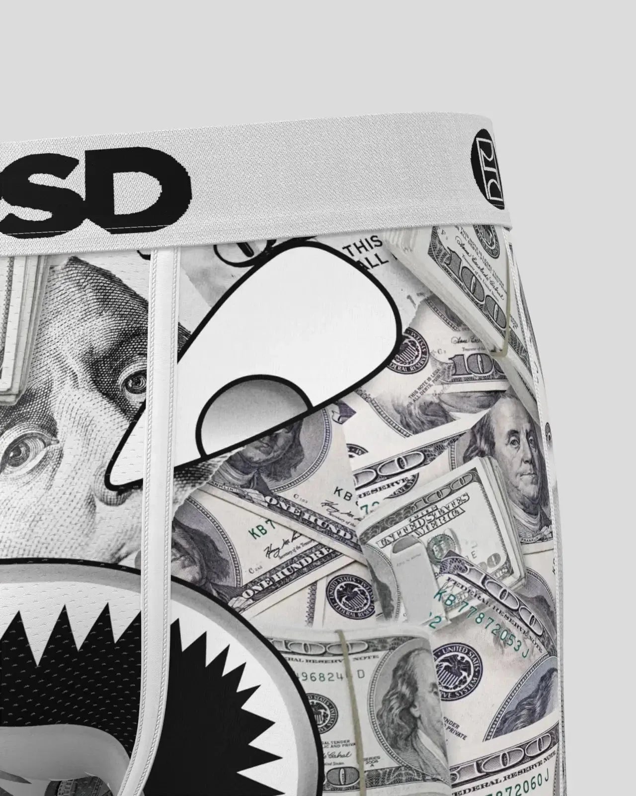 Men's Warface Money Show Boxers PSD Underwear - Tops and Bottoms USA