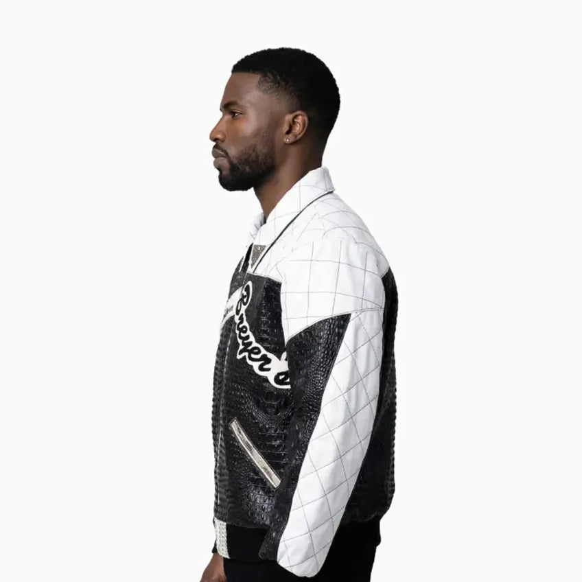 Breyer's Limited Edition Leather Jacket With Python Skin