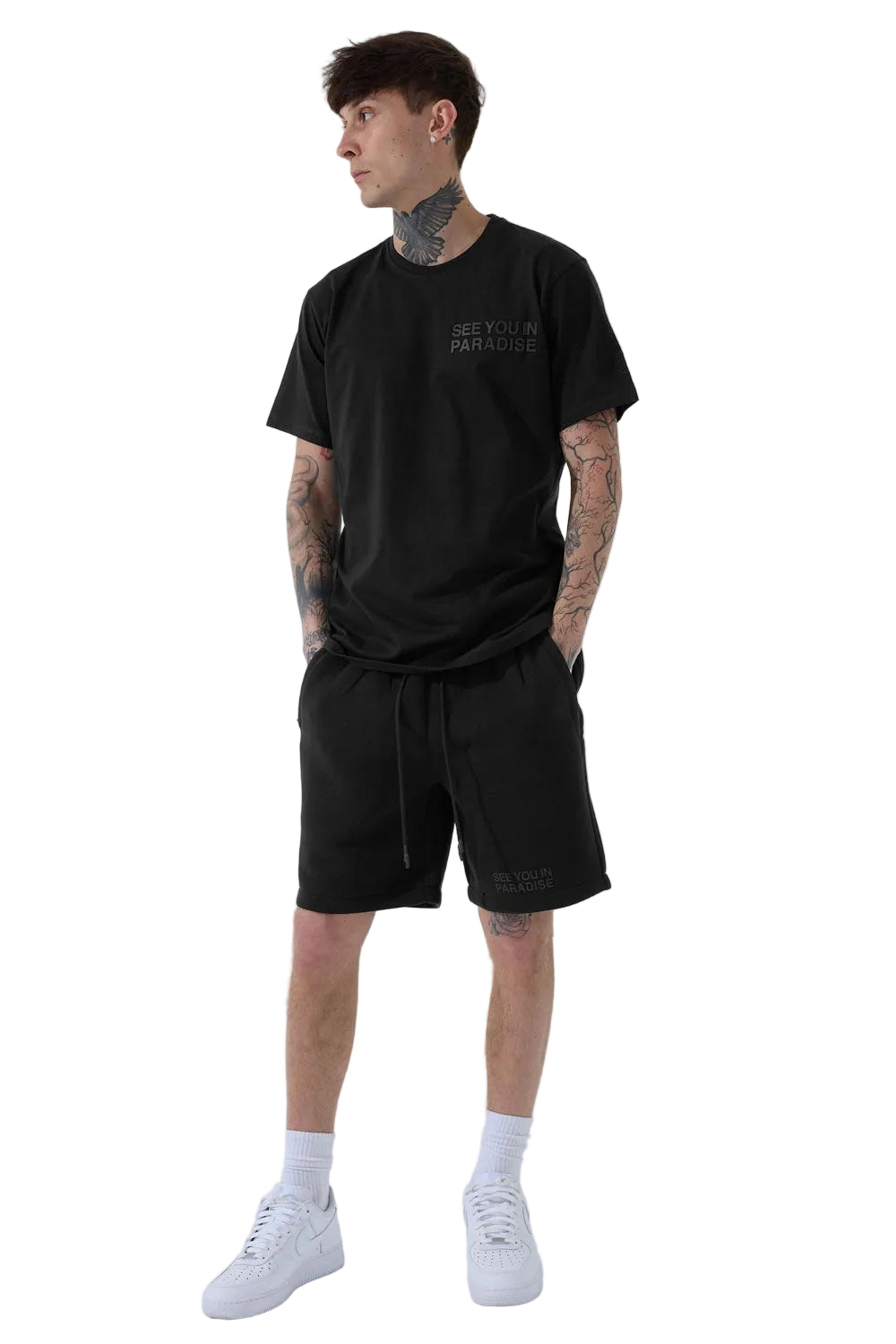 Men's SYIP Tonal T-Shirt and Shorts Outfit
