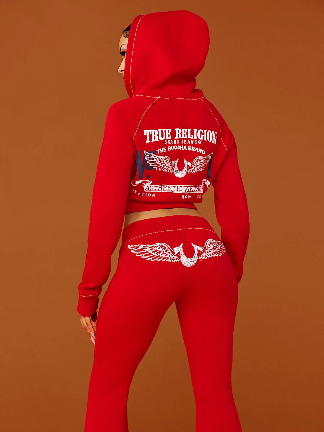 Women's Crystal Wing Big T Outfit