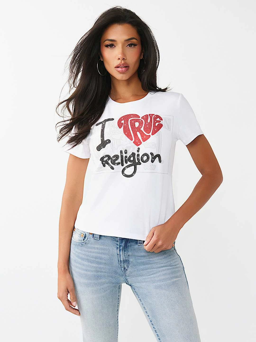 Women's I Love True Classic Crew T-Shirt