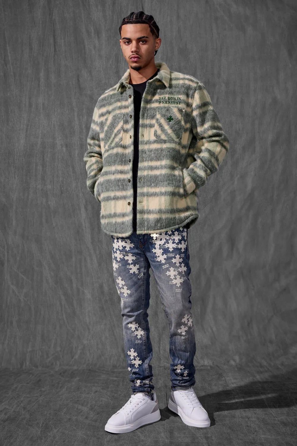 Men's Paradise Flannel Shacket Shirt