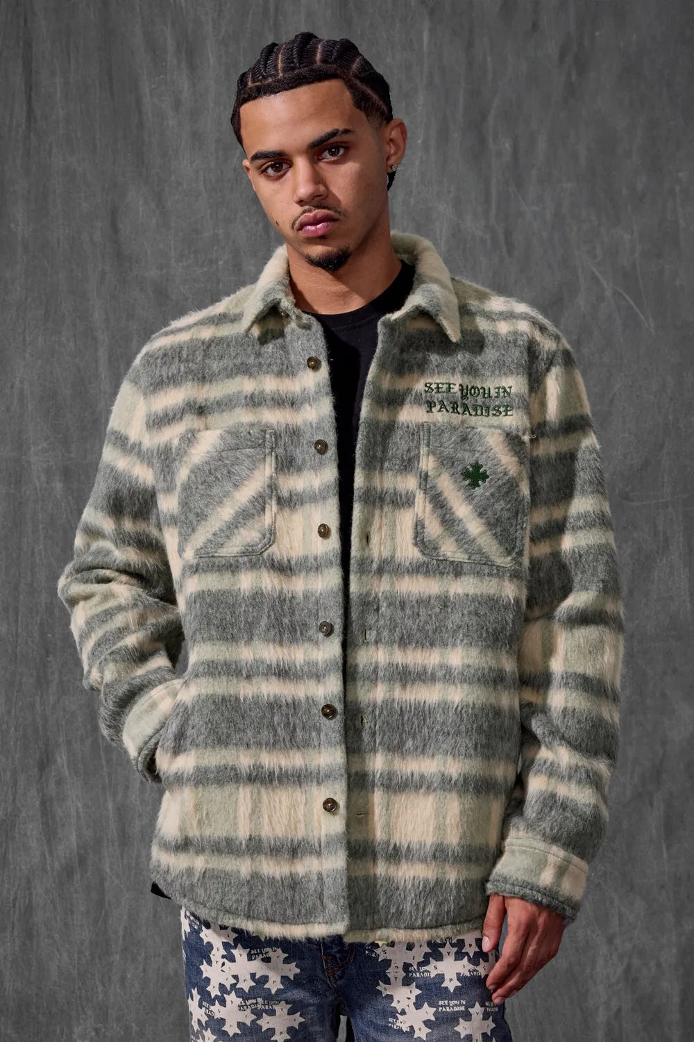 Men's Paradise Flannel Shacket Shirt