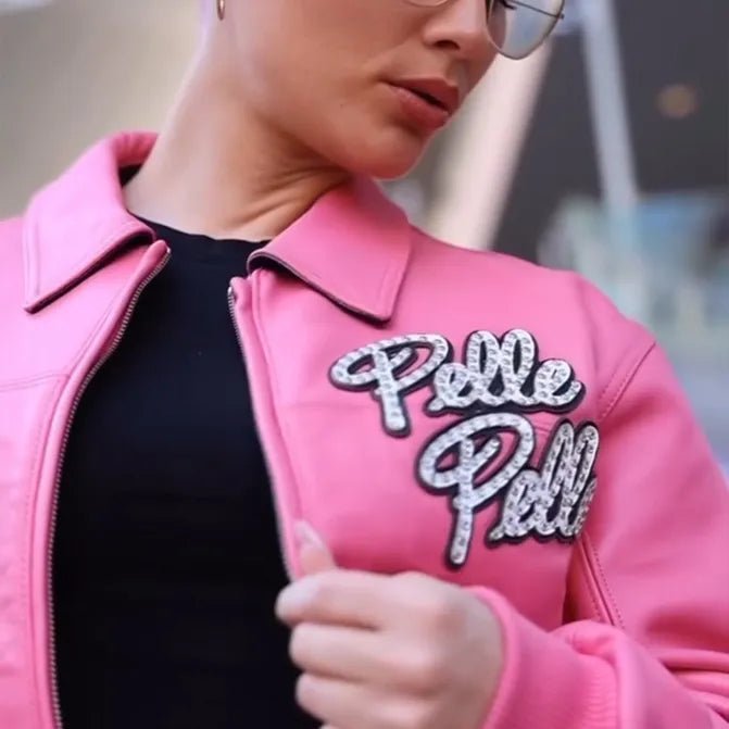 Women's World Famous Soda Club Leather Jacket Pelle Pelle - Tops and Bottoms USA