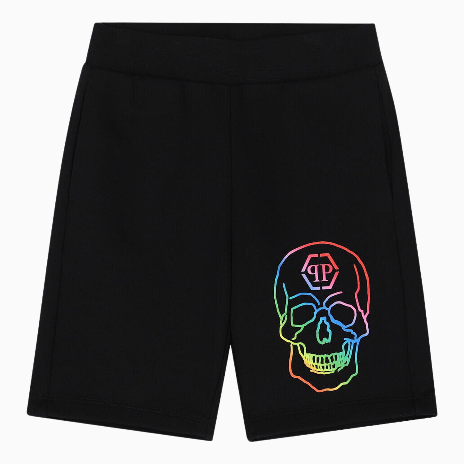 philipp-plein-boys-black-skull-logo-shorts-2nq006-lca38-60100