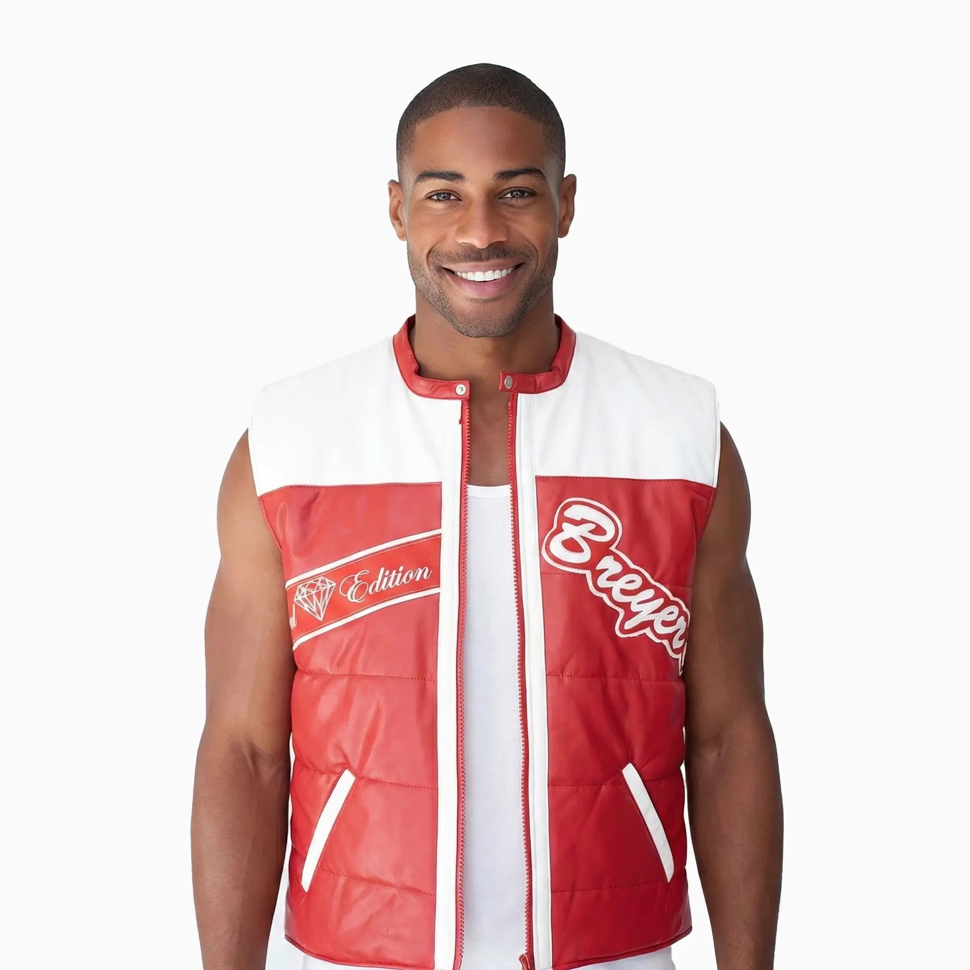 Breyer's Special Edition Leather Puffer Vest